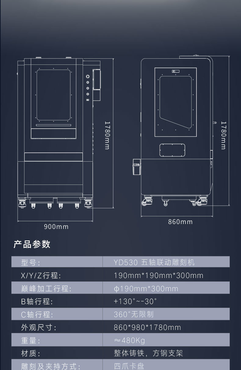 十大小型五軸雕刻機(jī)品牌廠(chǎng)家